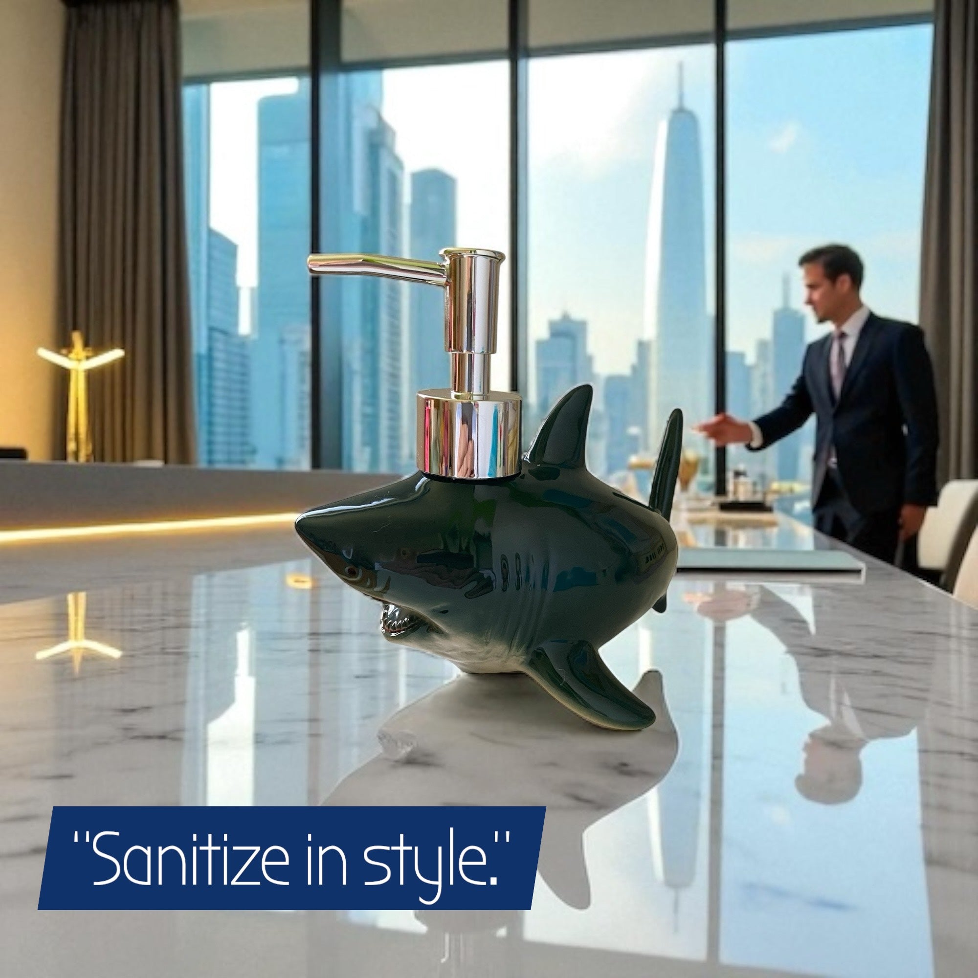Shark Soap Dispenser